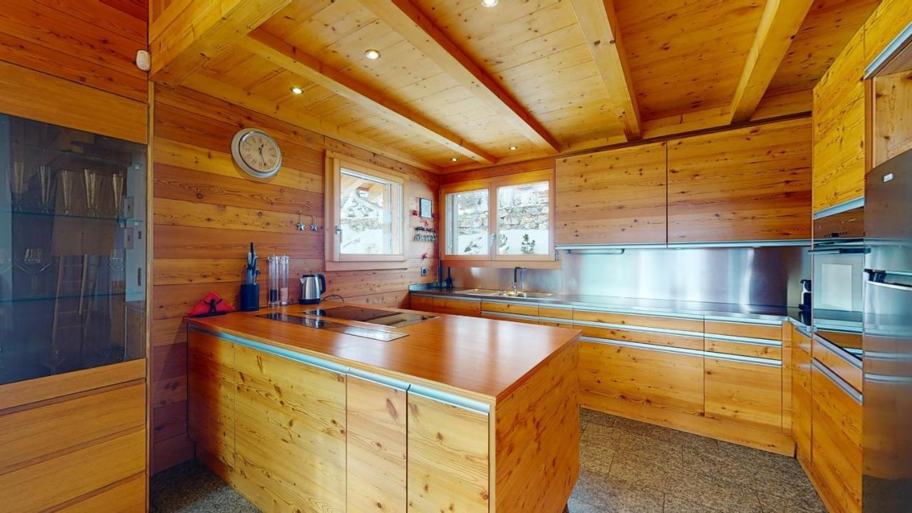 Etoiles Des Neiges Luxe & Jacuzzi Chalet 12 Pers By Alpvision Residences Heremence Екстер'єр фото