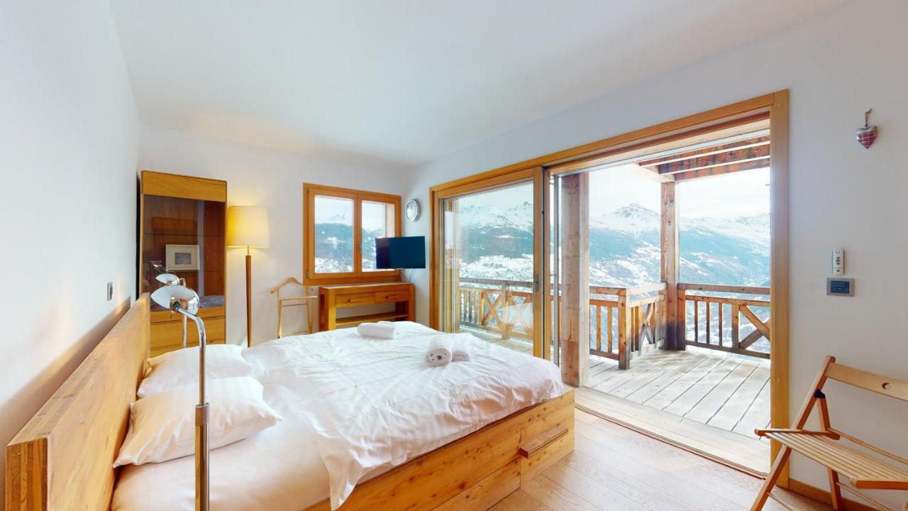 Etoiles Des Neiges Luxe & Jacuzzi Chalet 12 Pers By Alpvision Residences Heremence Екстер'єр фото